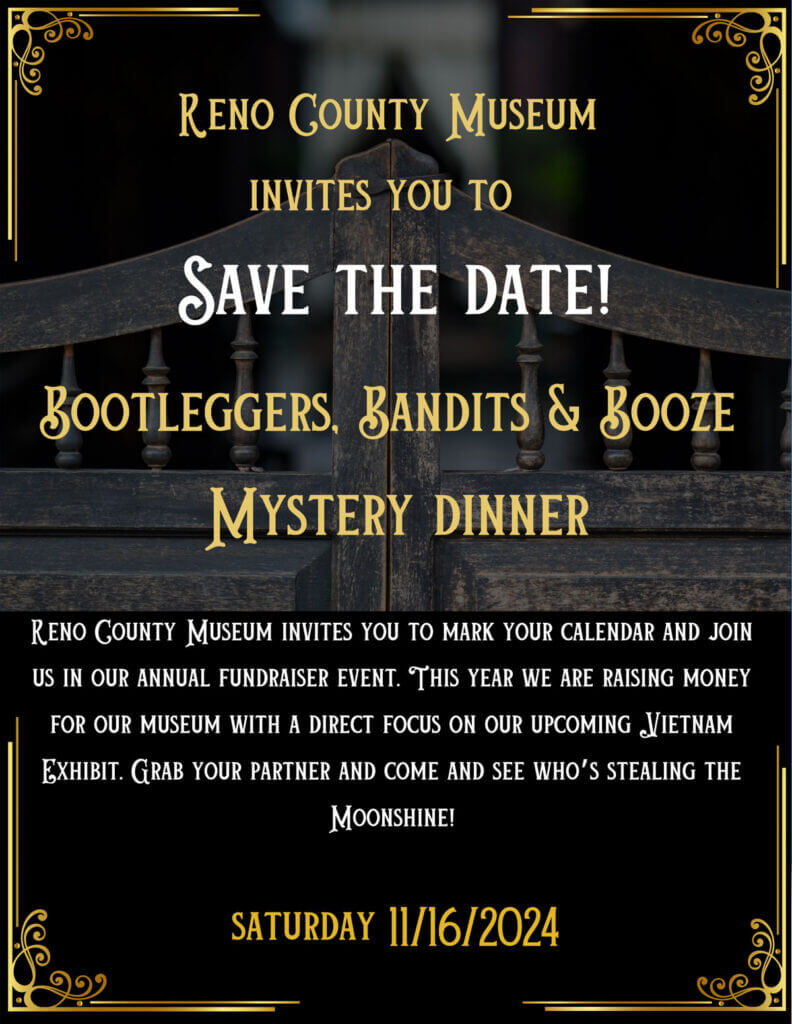 Reno County Museum Bootleggers Bandits And Booze